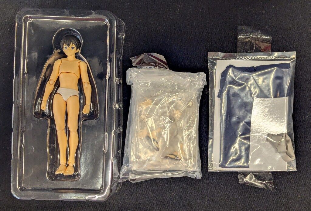 MAXFACTORY figma 男性body (リョウ) with 浴衣コーデ 472 - メルカリ