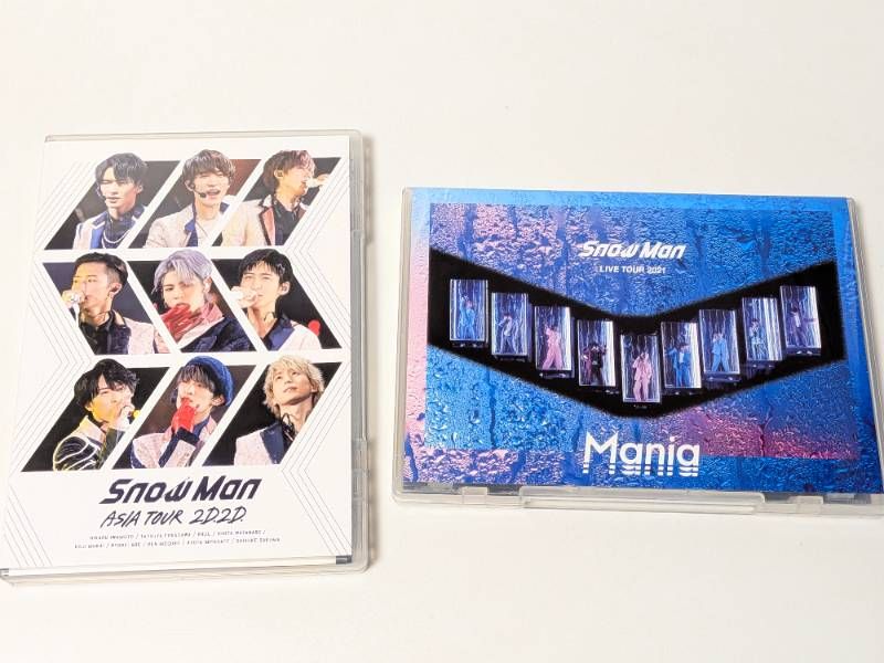 Snow Man 通常盤 ライブBlu-ray 2点セット ASIA TOUR 2D.2D/LIVE TOUR