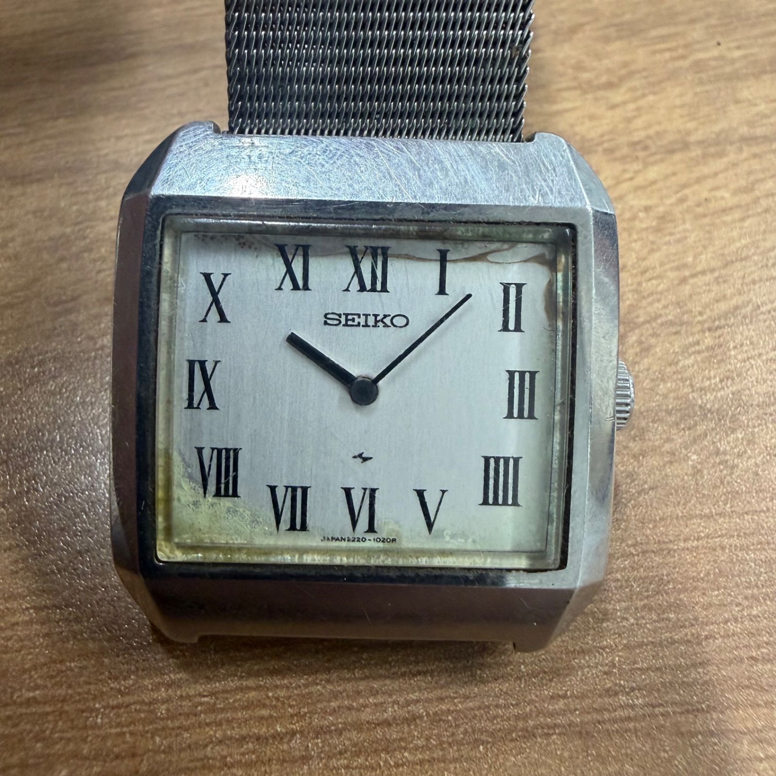 レア◇中古動品◇2220-3173◇セイコー シャリオ 2針手巻き◇