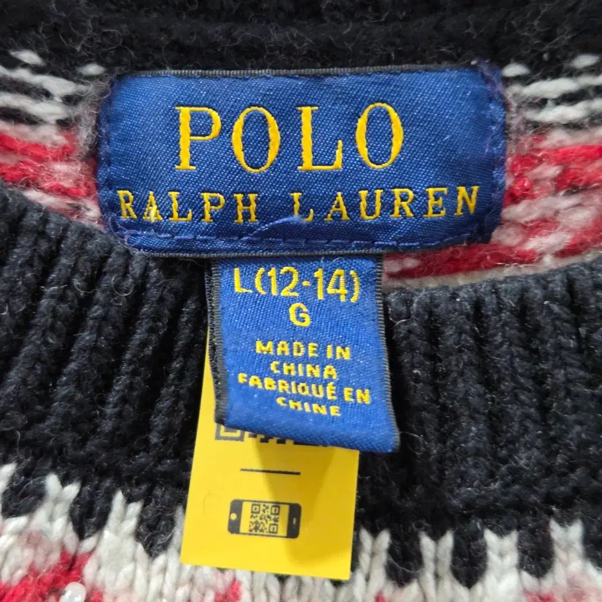 POLO RALPH LAUREN ガールズ フェアアイル カシミア ウールブレンド