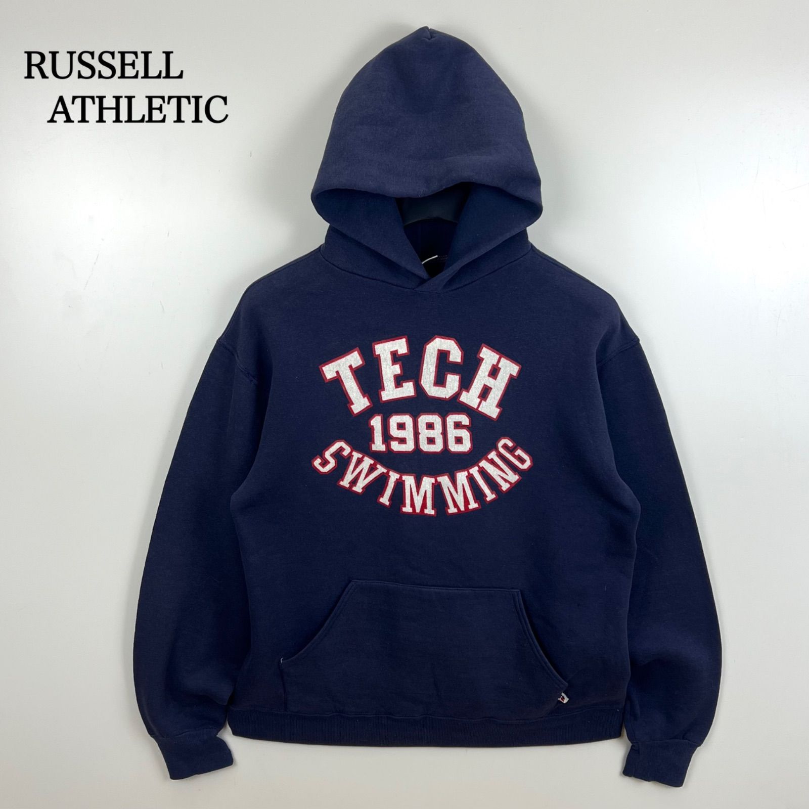 RUSSELL ATHLETIC 80s90s USA vintage sweat hoodie L ラッセル