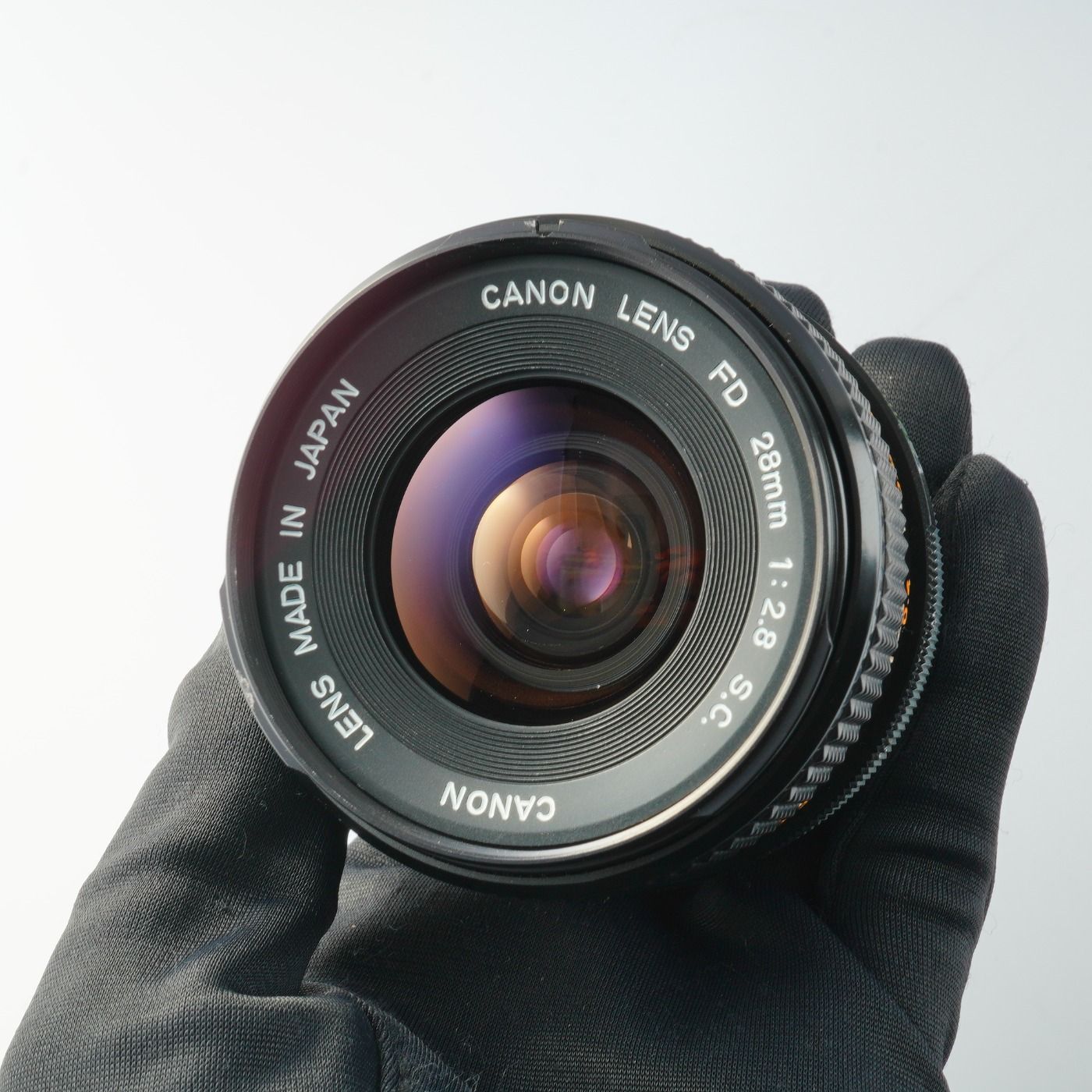 カメラ Canon キヤノン FD 28mm F/2.8 S.C. 単焦点レンズ