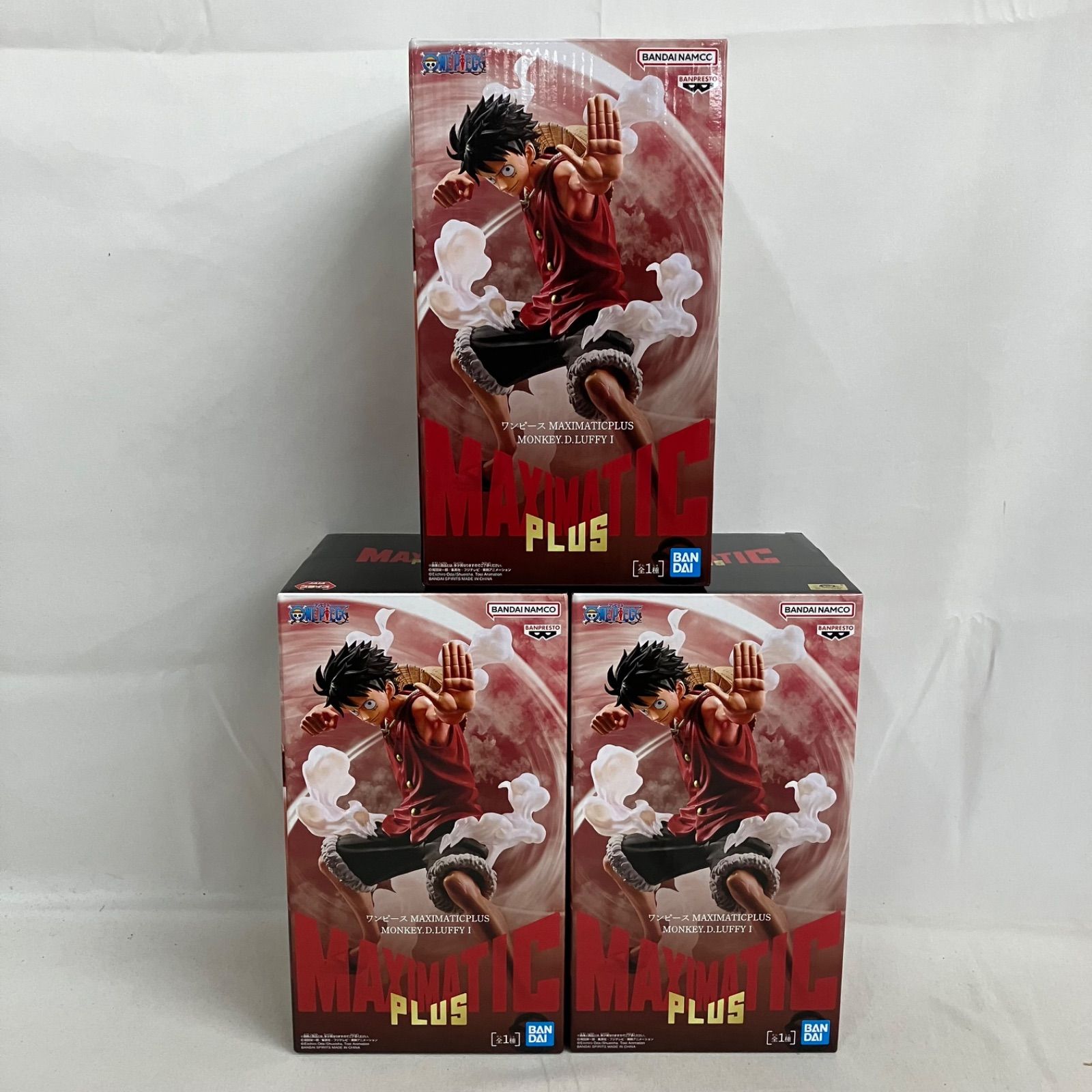 未開封 ワンピース MAXIMATIC PLUS モンキー・D・ルフィⅠ フィギュア