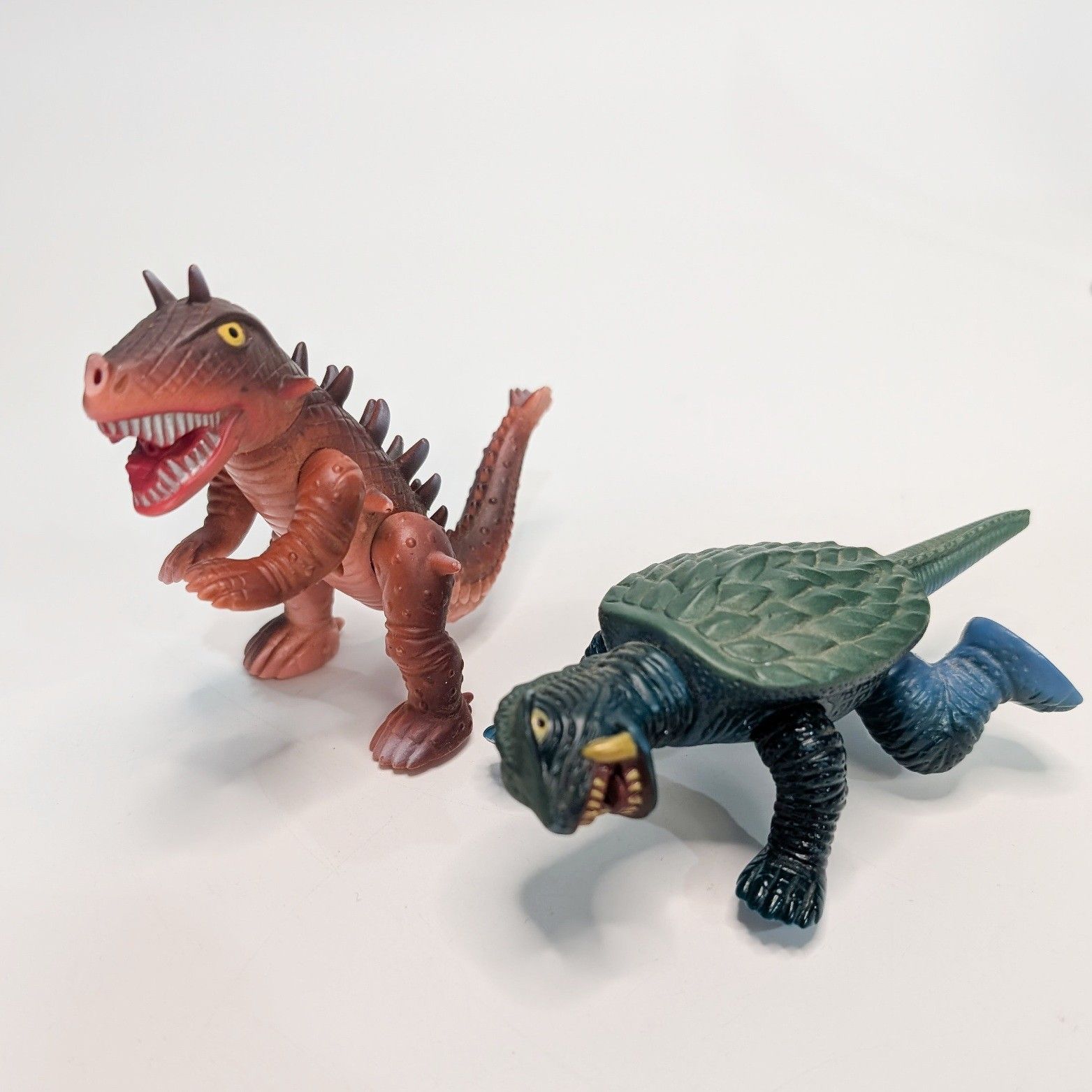 トミー 大映特撮シリーズ ガメラ編 ガメラ＋バルゴン ミニソフビ 昭和 