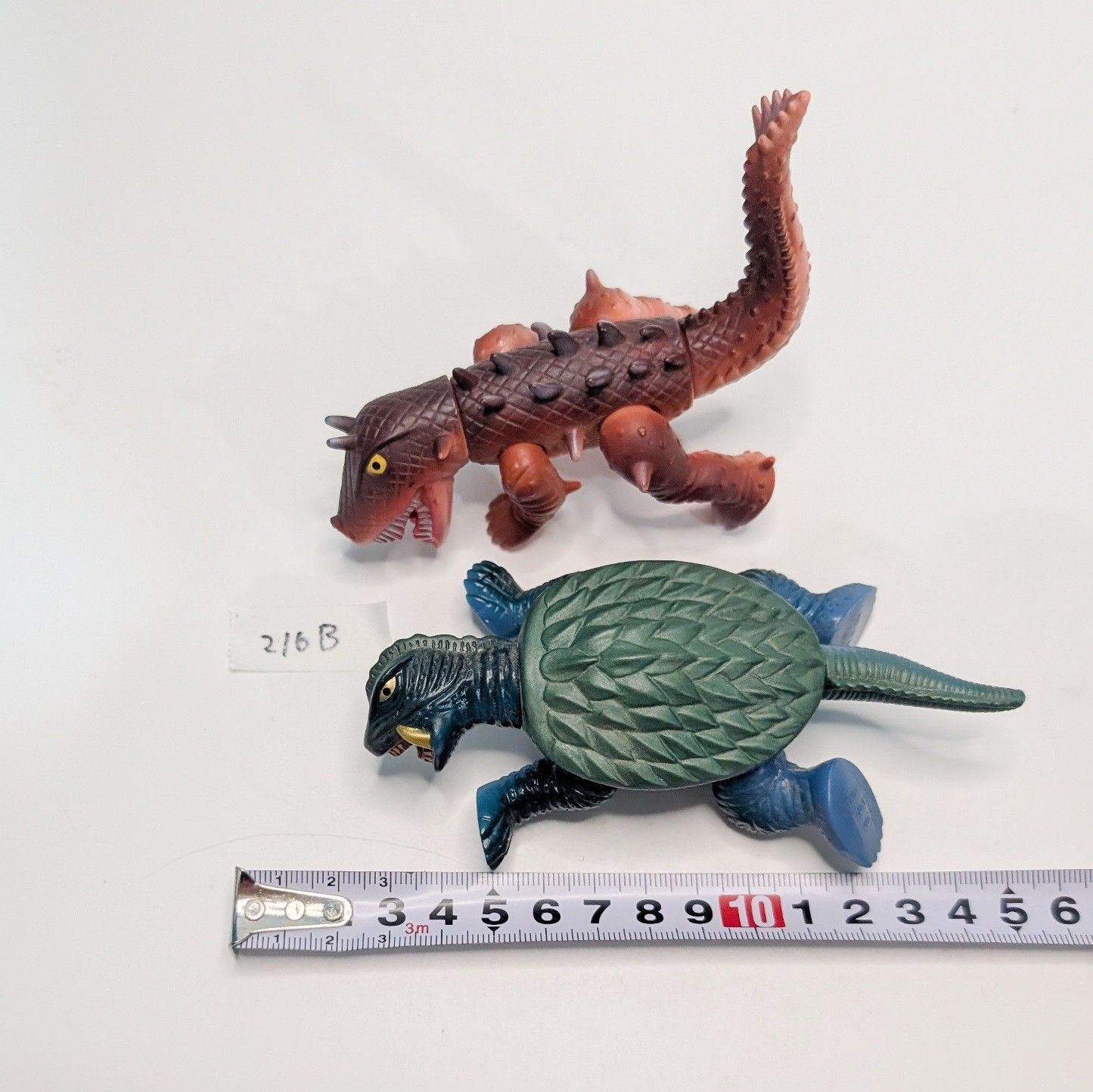 トミー 大映特撮シリーズ ガメラ編 ガメラ＋バルゴン ミニソフビ 昭和 