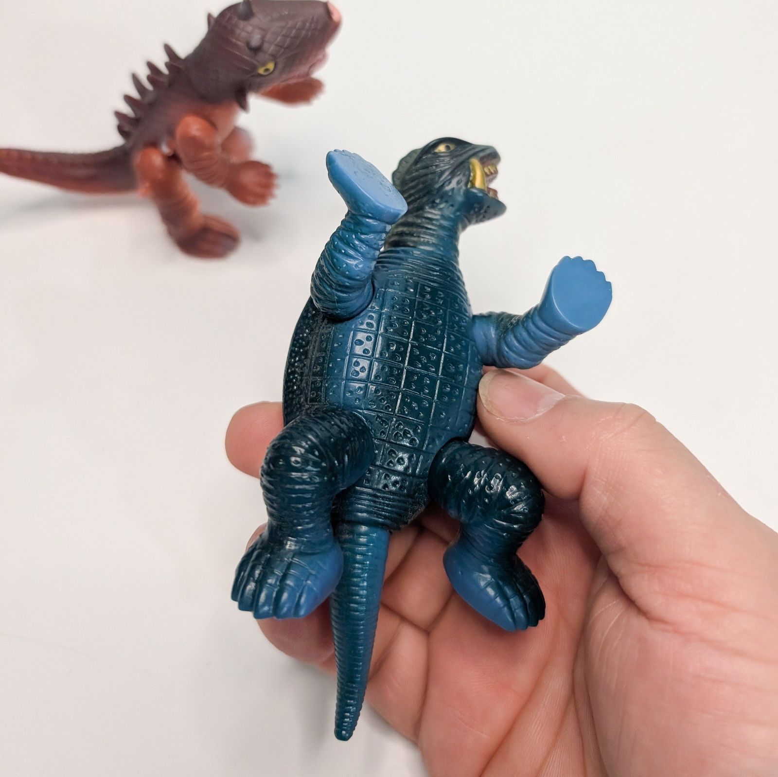 トミー 大映特撮シリーズ ガメラ編 ガメラ＋バルゴン ミニソフビ 昭和 