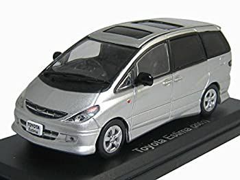 【中古】「未使用品」Ｉｘｏ　1/43　ＴＯＹＯＴＡ　トヨタ　エスティマ　ＭＣＲ４０Ｗ型　2001　銀　２代目