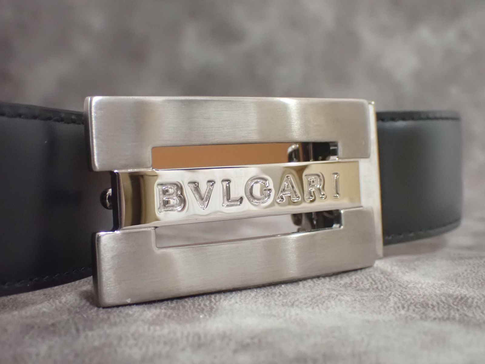 BVLGARI ✨箱付✨ BVLGARI ベルト ブルガリ・ブルガリ マン 39546