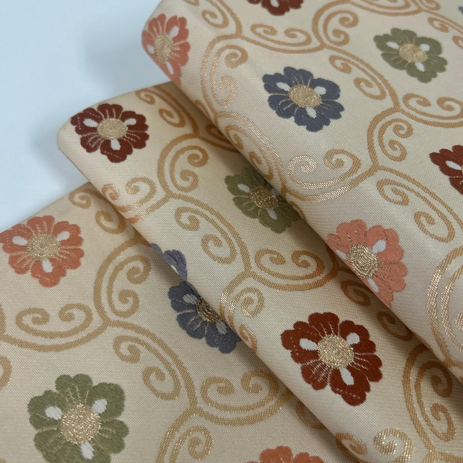 袋帯 正絹 唐織 上品な加工 美しいデザイン 六通 MA-4067 - メルカリ