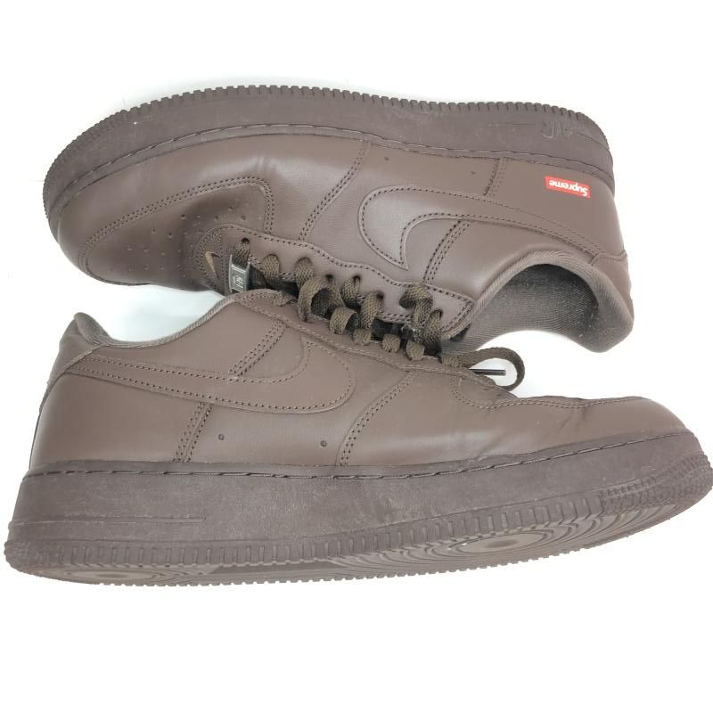 【中古】Supreme Nike Air Force 1 Low Baroque Brown 28cm CU9225-200 ナイキ エアフォース シュプリーム[66][240066184310] 中古】Supreme Nike Air Force 1 Low Baroque Brown 28cm CU9225-200