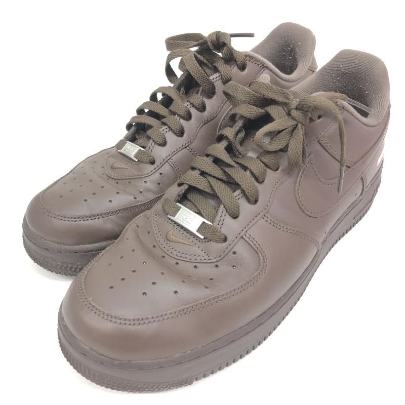 【中古】Supreme Nike Air Force 1 Low Baroque Brown 28cm CU9225-200 ナイキ エアフォース シュプリーム[66][240066184310] 中古】Supreme Nike Air Force 1 Low Baroque Brown 28cm CU9225-200