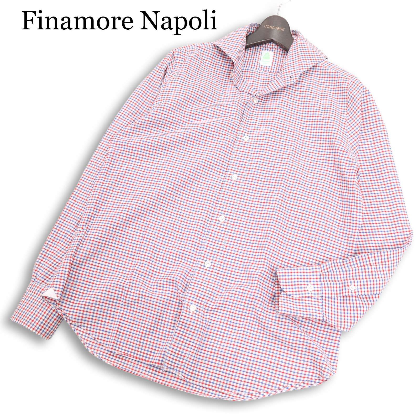 Finamore Napoli フィナモレ 通年 コットン&シルク☆ 長袖