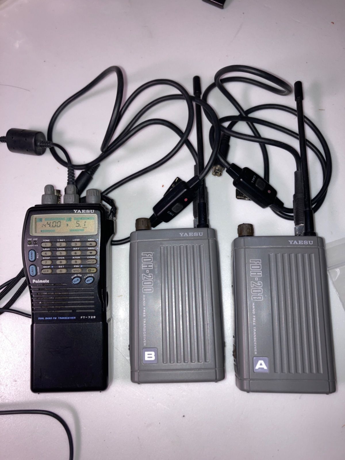 YAESU YAESU デュアルバンド FT-729 DUALBAND オプション多数