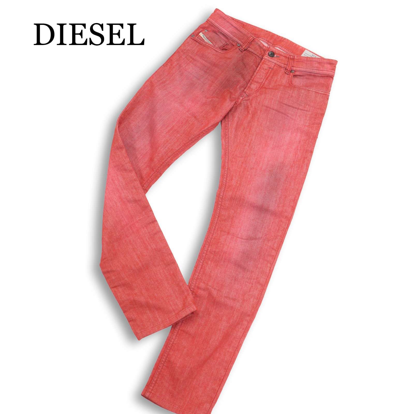 DIESEL ディーゼル 【SLEENKER 0819D】 USED加工☆ ストレッチ スリム
