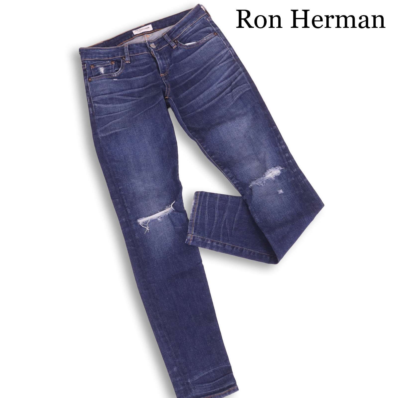 専用】Ron Herman DENIMロンハーマンデニムのダメージ加工Gパン 楽天 
