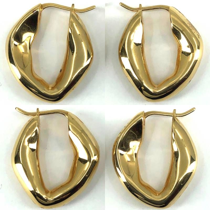 CELINE セリーヌ／フープピアス／GP／ゴールド - メルカリ