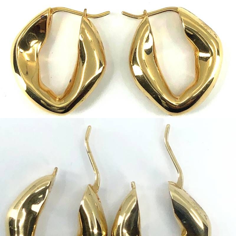 CELINE セリーヌ／フープピアス／GP／ゴールド - メルカリ