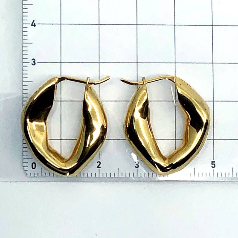 CELINE セリーヌ／フープピアス／GP／ゴールド - メルカリ