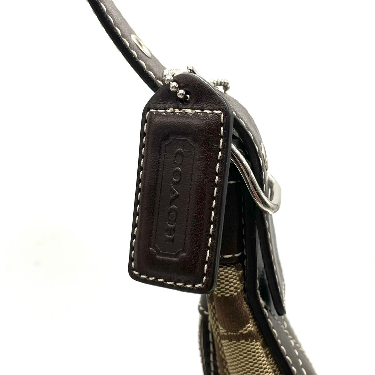 美品○ COACH コーチ ショルダーバッグ ワンショルダー ホーボー 