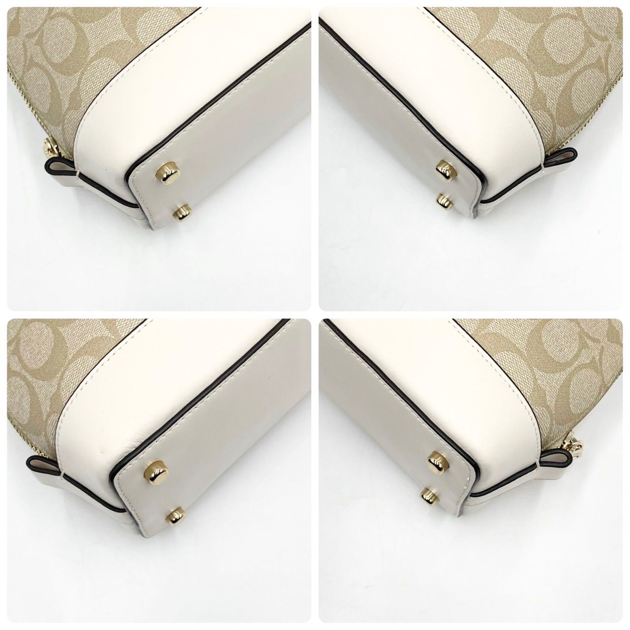 極美品○ COACH コーチ 2way ハンドバッグ ショルダーバッグ