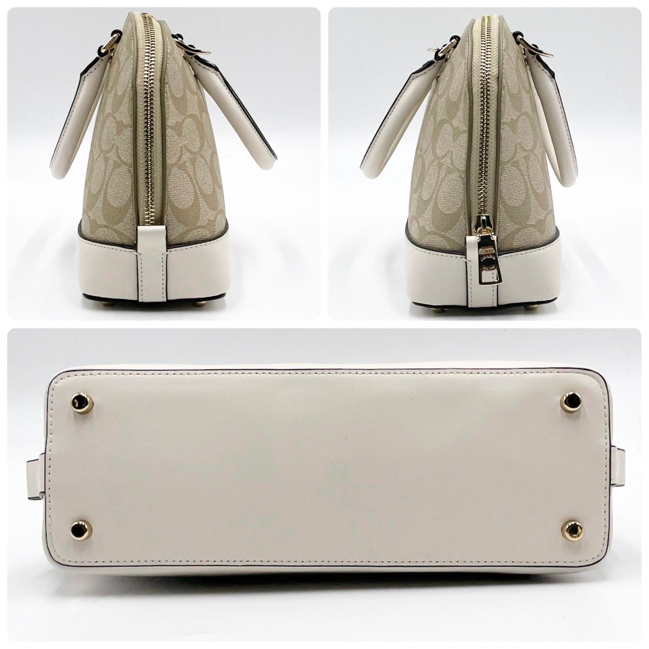 極美品○ COACH コーチ 2way ハンドバッグ ショルダーバッグ