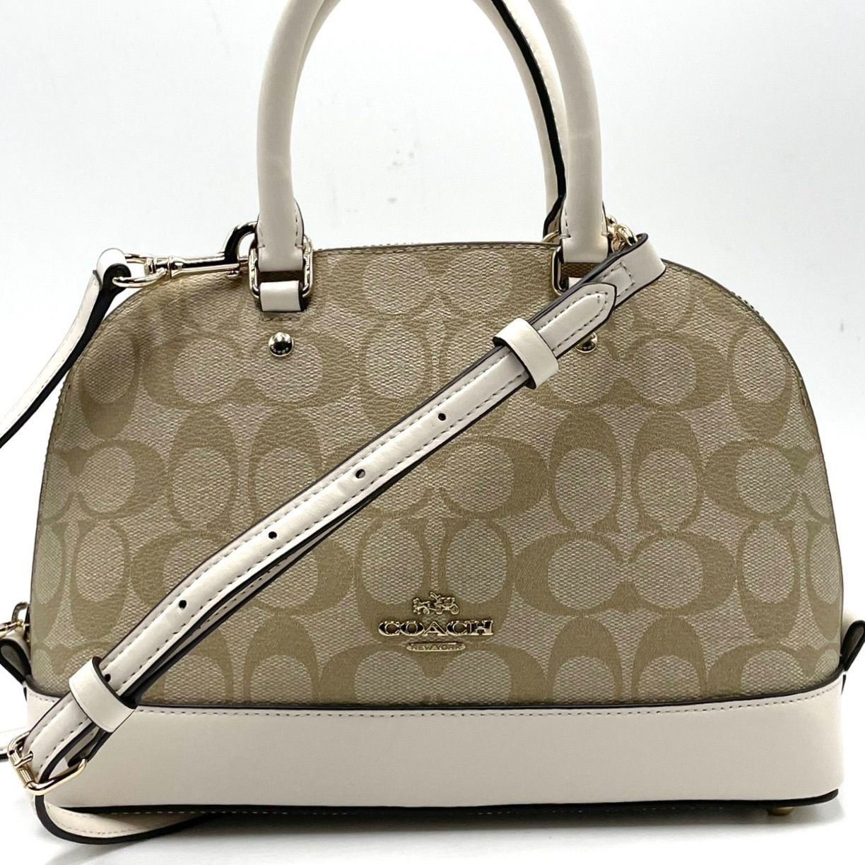 極美品 COACH コーチ レザー 2WAYメッセンジャーバッグ ハンドバッグ 極美品 COACH コーチ レザー 2WAYメッセンジャーバッグ ハンドバッグ