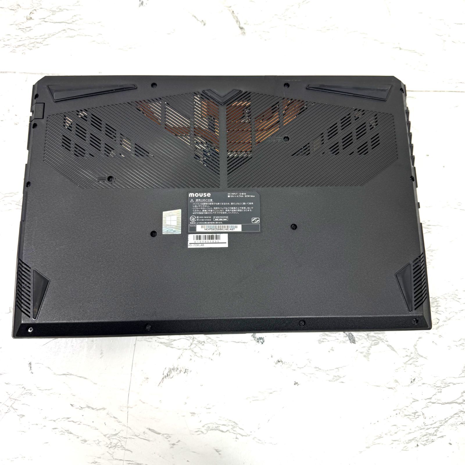 良品】mouse K5 Core i7 16GB 1TB MX350 - メルカリ