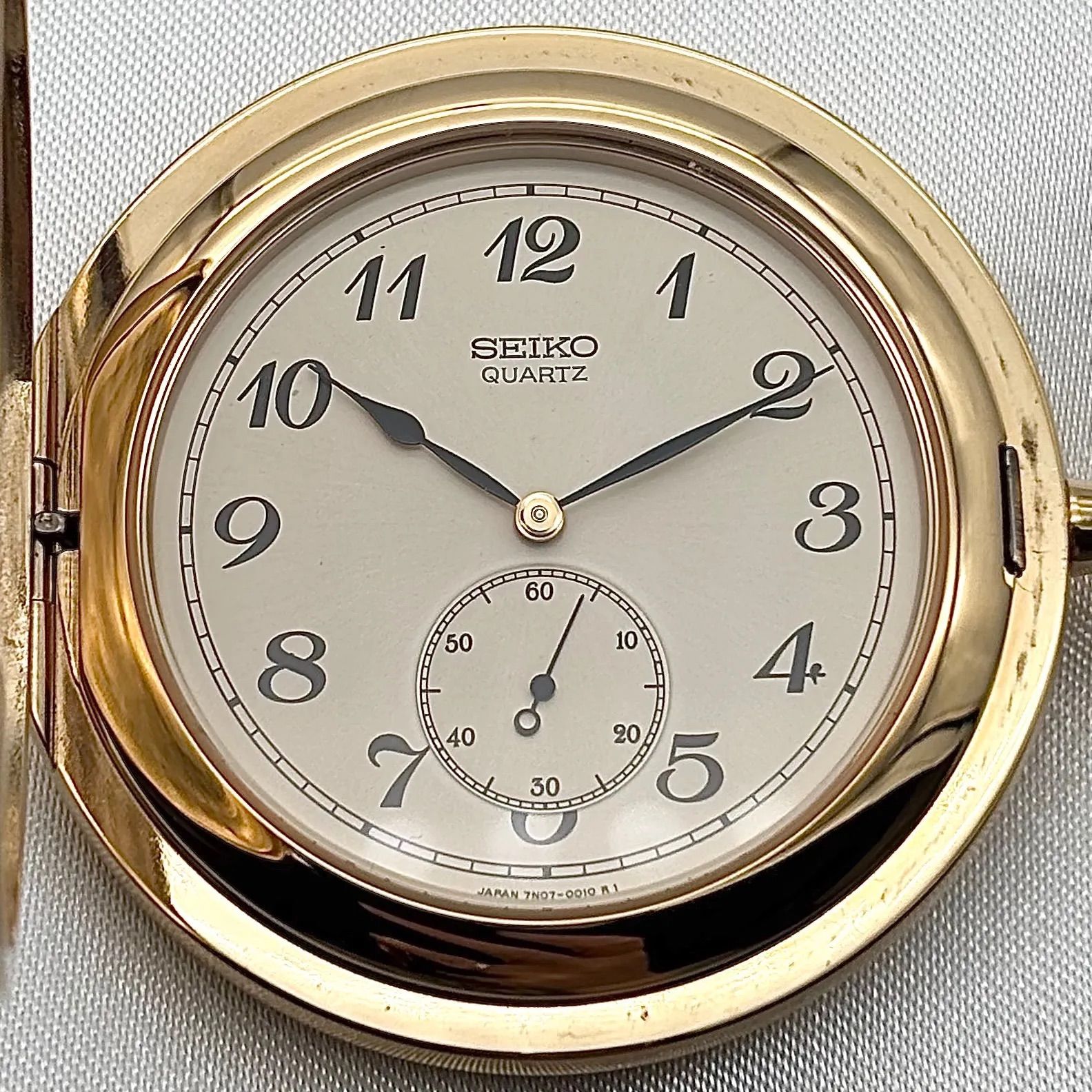 M】SEIKO セイコー 懐中時計 7N07-001A ポケットウォッチ 贈 内閣総理 