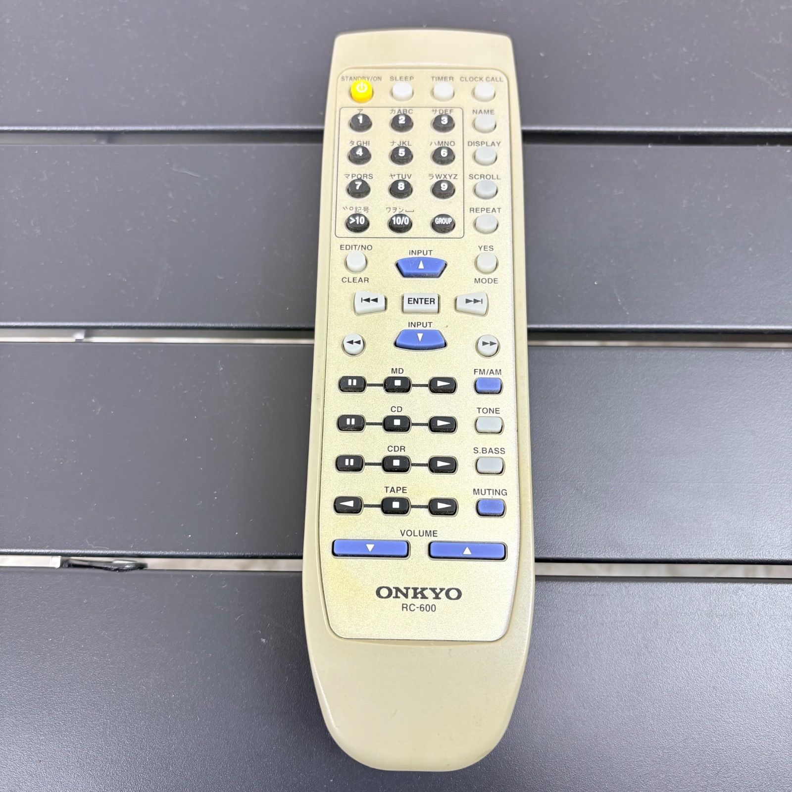 ONKYO RC-600 リモコン ONKYO FR-N9 X-N9 X-N7 用 オンキョー - メルカリ