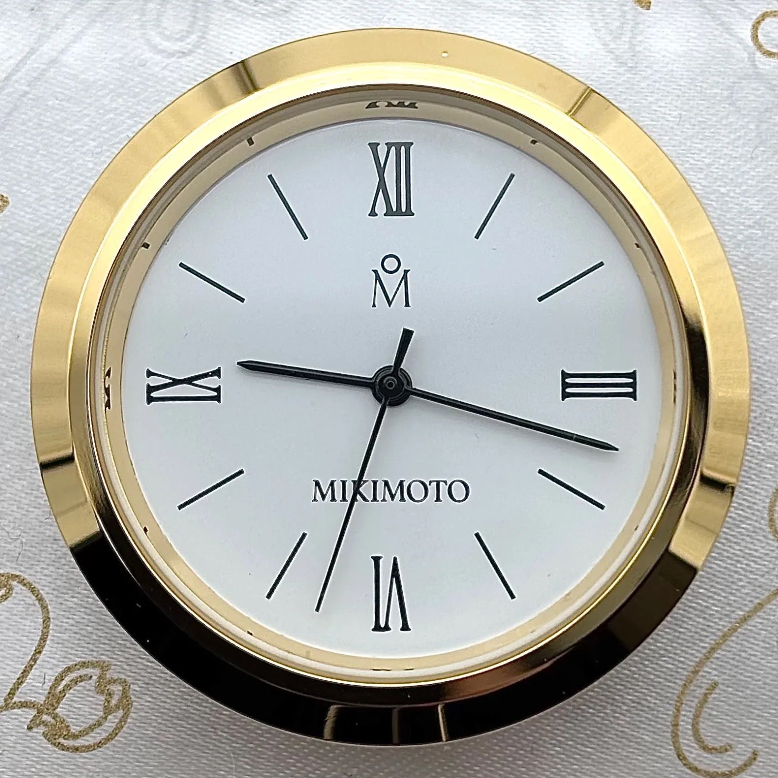 稼働品 Working item ミキモト MIKIMOTO 置時計 レディース Ladies 