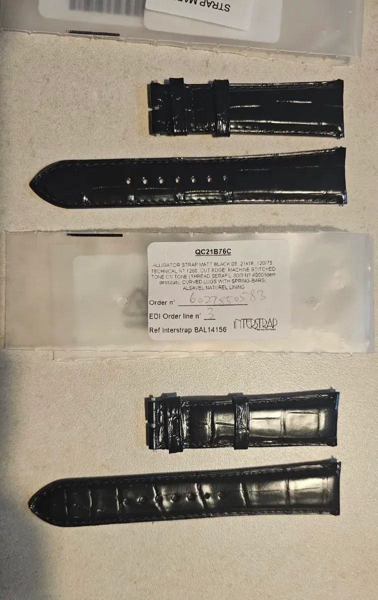  ジャガールクルト 21mm 正規品 ストラップ 2本 フーディー 自動巻き時計 腕時計(アナログ)