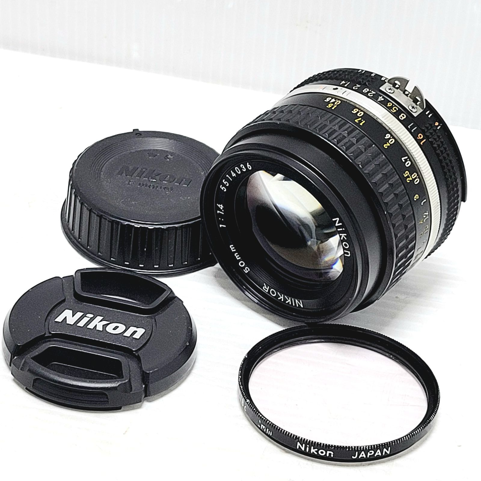 現状品】Nikon Ai Nikkor 50mm f/1.4 レンズ 【公式通販】