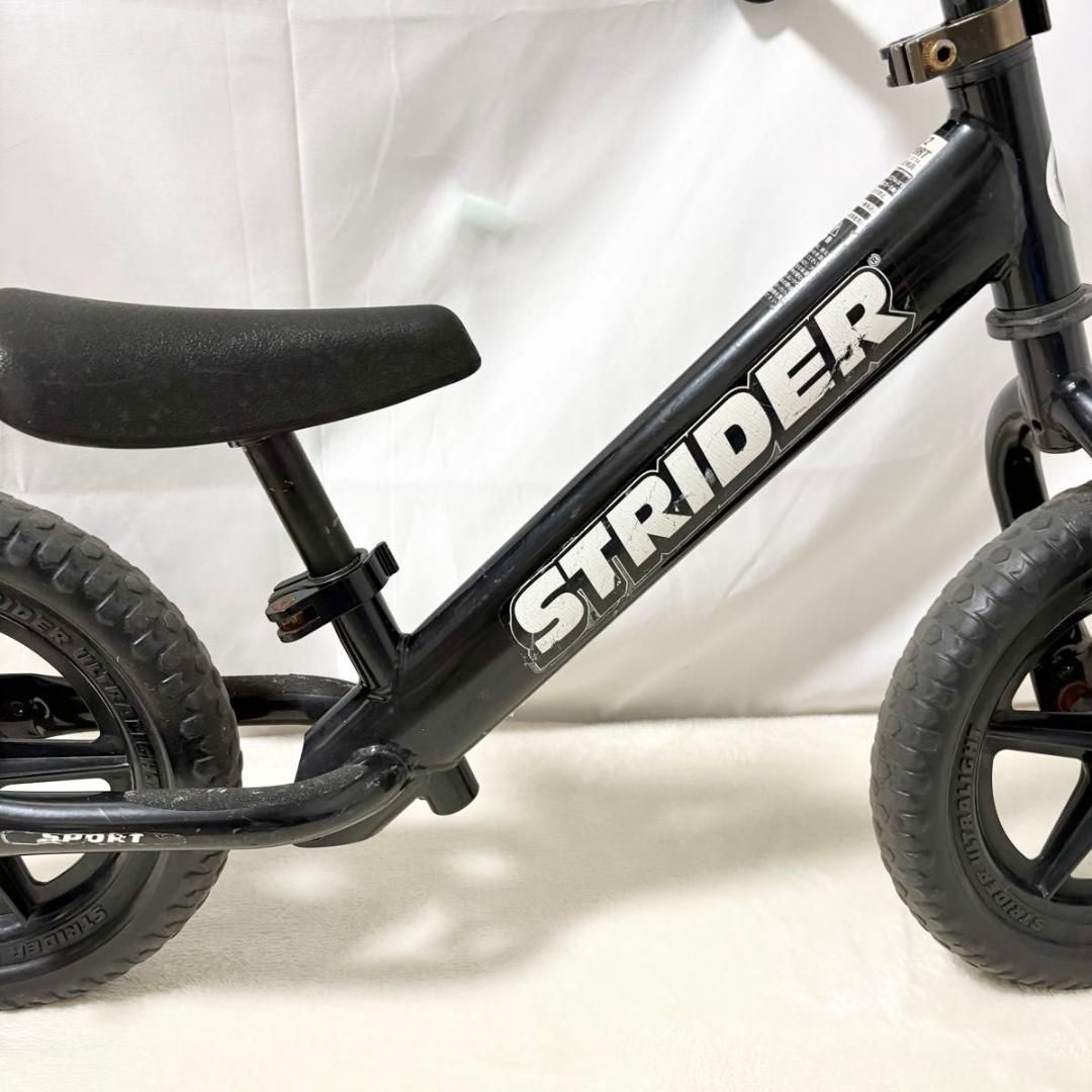 STRIDER SPORT ストライダー スポーツ ブラック バランスバイク - メルカリ