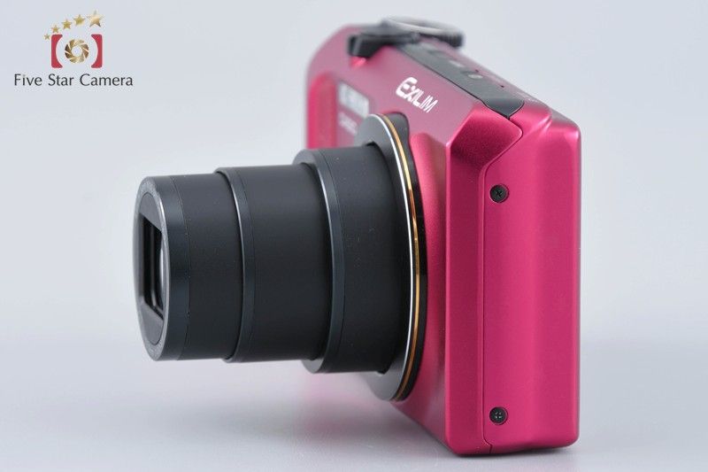 中古】Casio カシオ EXILIM EX-ZR200 レッド コンパクトデジタルカメラ