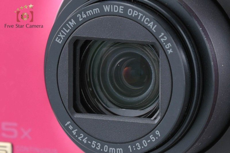 中古】Casio カシオ EXILIM EX-ZR200 レッド コンパクトデジタルカメラ