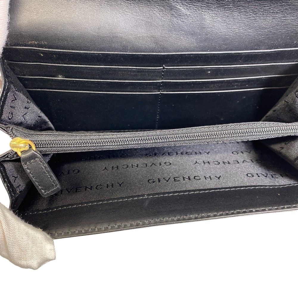 ジバンシー 財布 二つ折り 長財布 ロングウォレット モノグラム柄 ロゴ