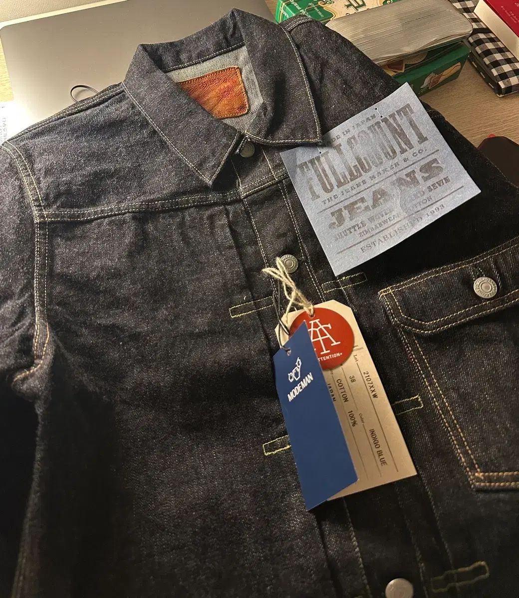 FULLCOUNT フルカウント デニム ジャケット 2107XXW 38サイズ