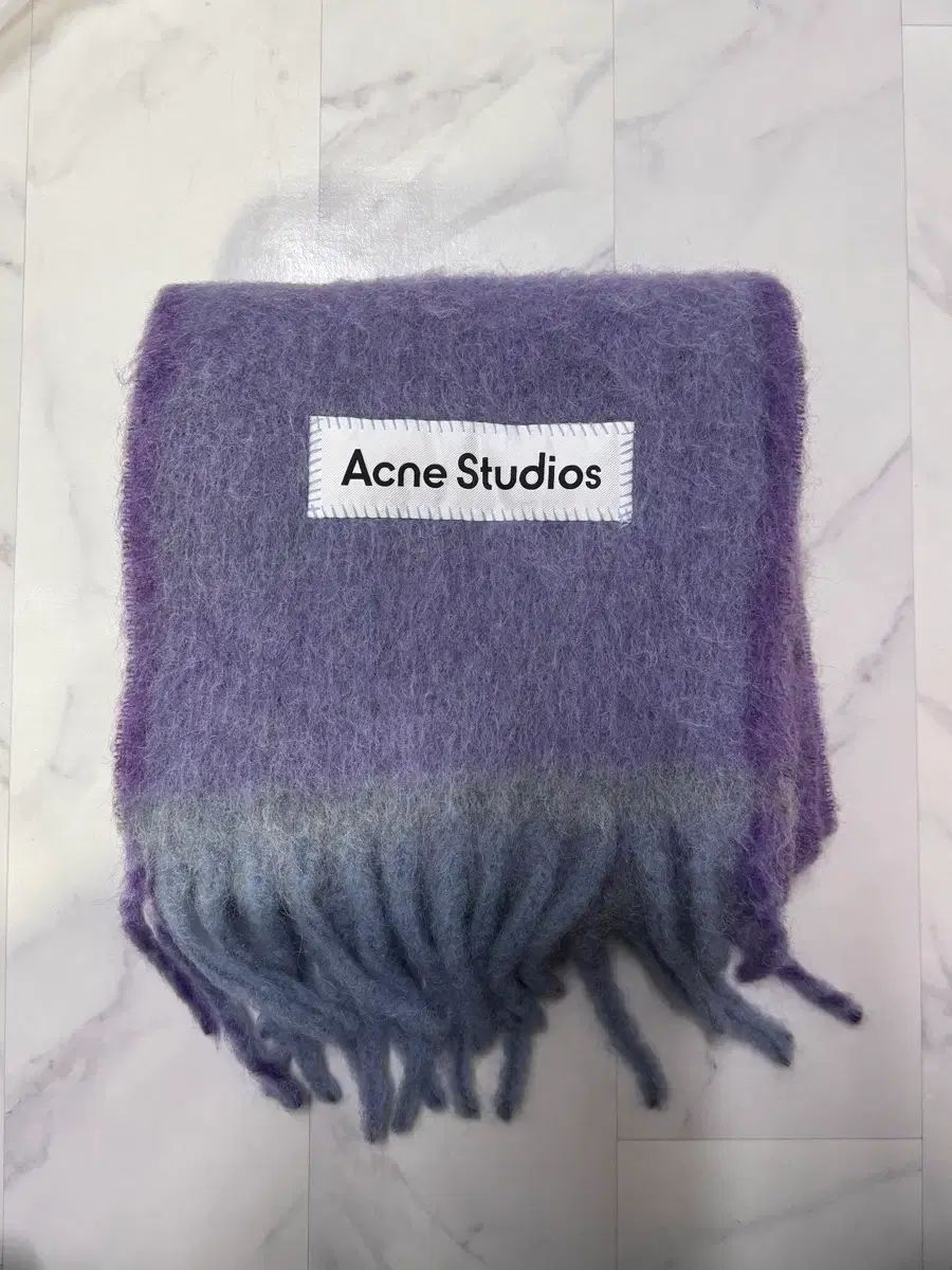 Acne Studios アクネストゥディオズ モヘア マフラー PURPLE パープル