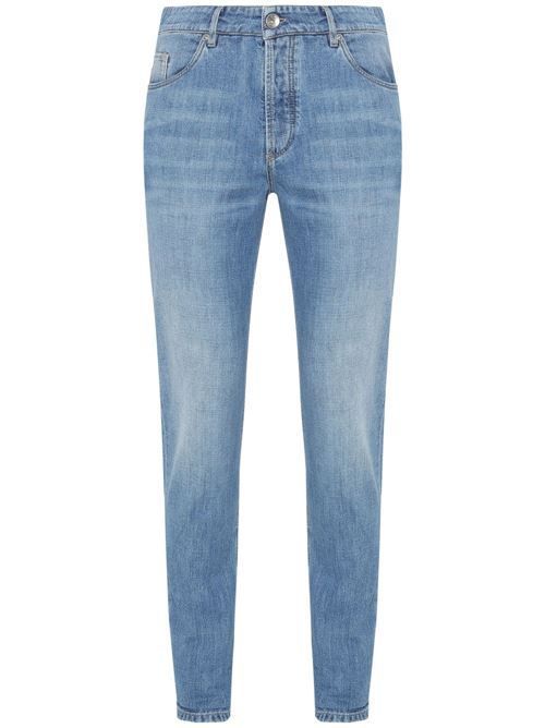 BRUNELLO CUCINELLI デニムコットンジーンズ 送料無料