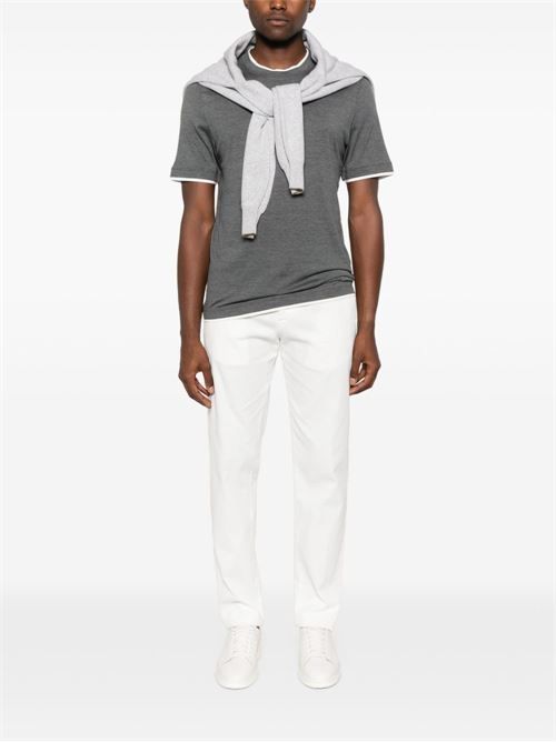 BRUNELLO CUCINELLI シルクブレンド Tシャツ 送料無料