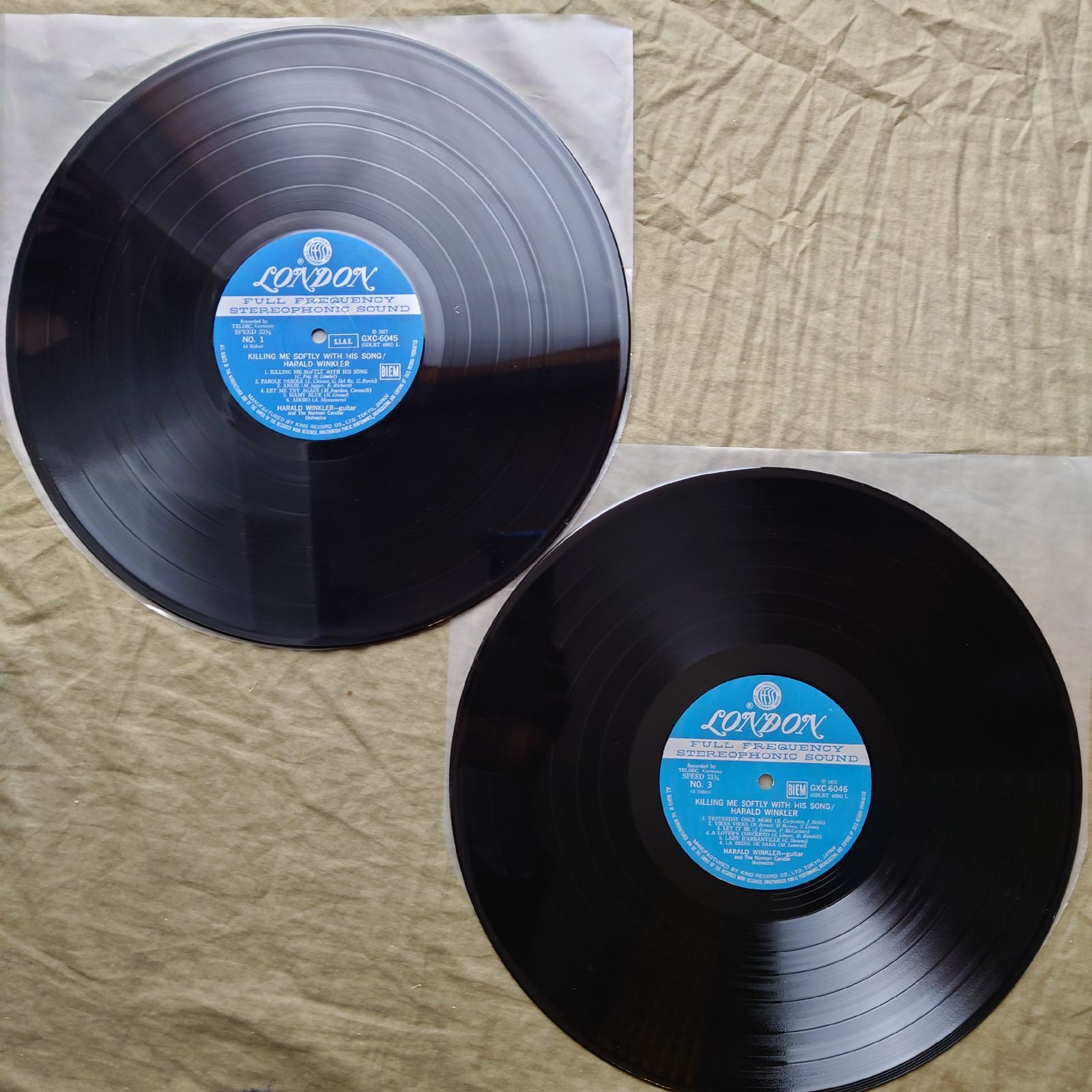 良盤 1977年 国内盤 ヘラルド・ウィンクラー 2枚組LPレコード 夢は