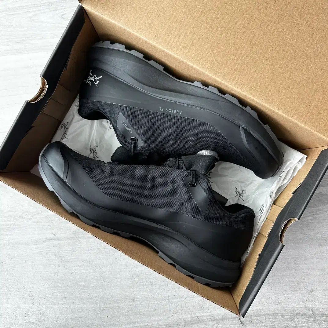 ARC'TERYX ゴアテックス(ゴアテックス) 登山靴 防水 スニーカー スポーツ スニーカー ブラック 黒色