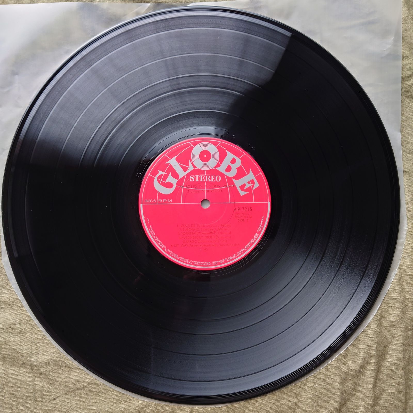 傷なし美盤 1976年 国内盤 ニニ・ロッソ Nini Rosso LPレコード ニニ 