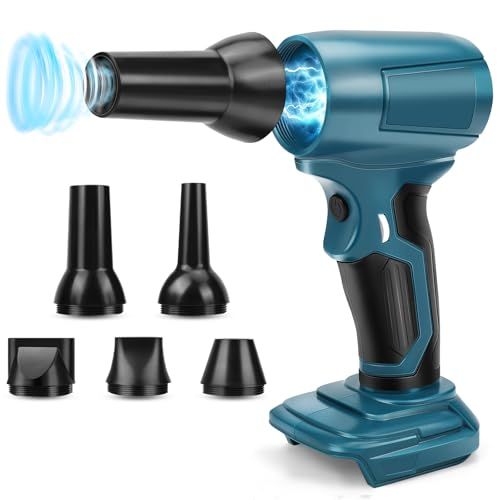 迅速に発送 ブロワー 洗車 ブロワー エアダスター ジェットブロワー ターボジェットファン ブラシレスモーター 60m|s 超強力 13000rpm 高速回転 マキタ 18Vバッテリー対応 軽量 コードレス 洗車|キーボード|パソコン|エア 19bb83c4