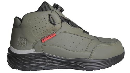 新品 安全靴 作業靴 ルート66 くるぶしガード ダイヤル 耐滑ソール