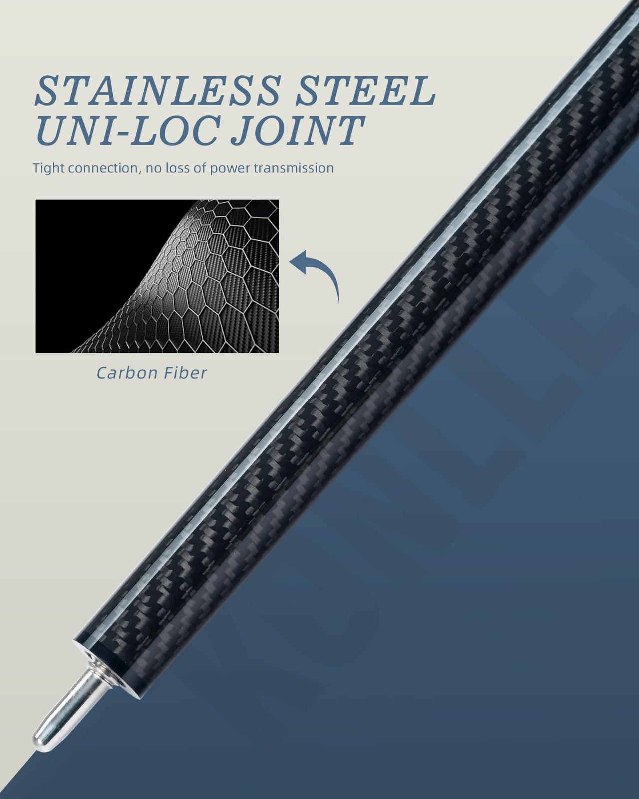 新品 KONLLEN カーボンファイバーブレイクキュー プロフェッショナル