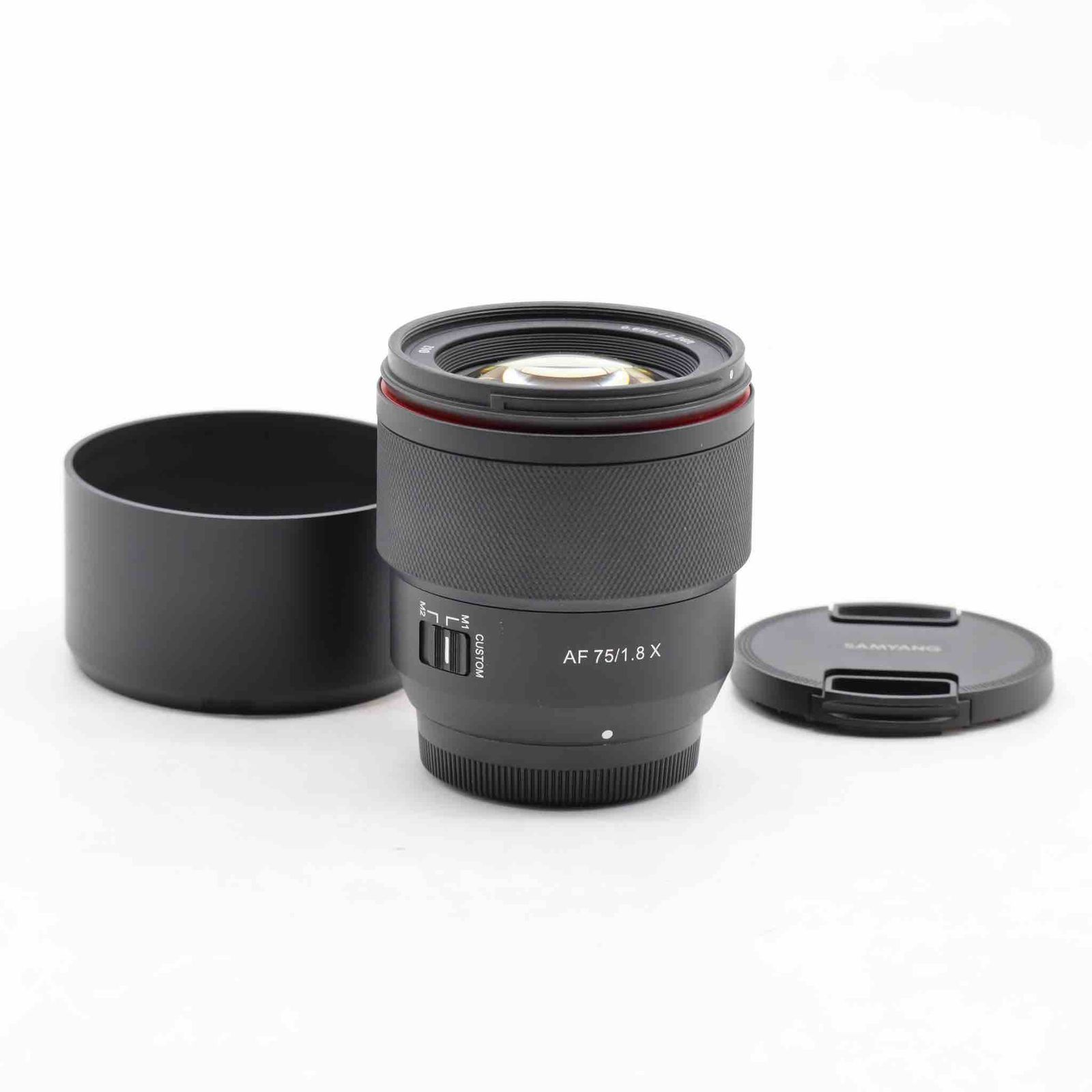 超美品☆ SAMYANG 単焦点レンズ AF 75mm F1.8 X フジフイルムXマウント