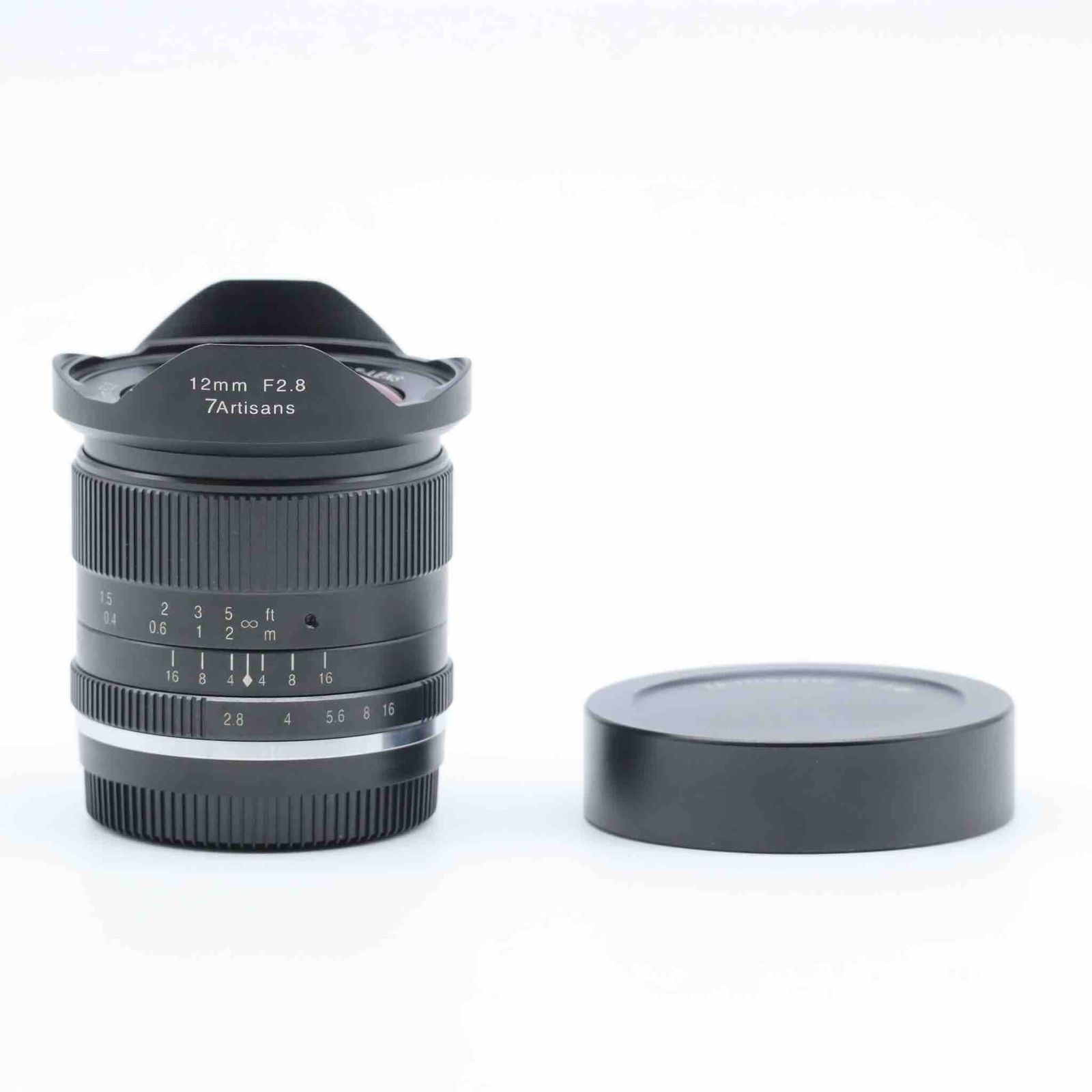 ほぼ新品☆ 七工匠7Artisans 12mm F2.8 Fujifilm Xマウント 1228FXB