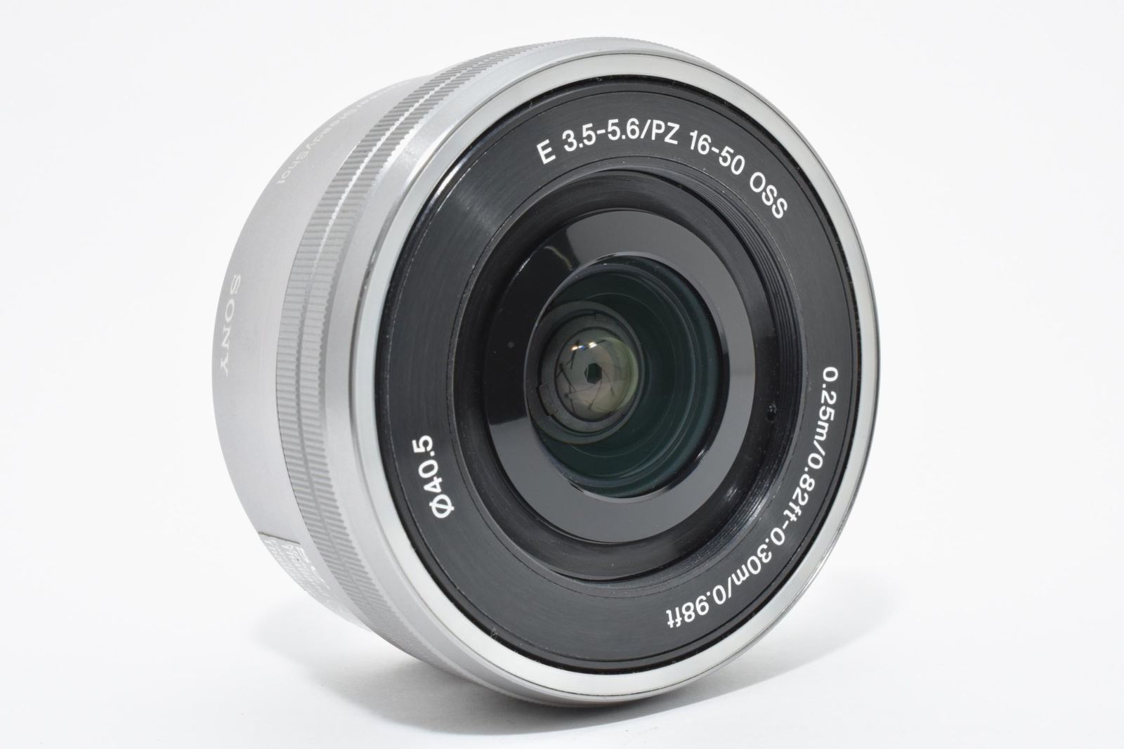 光学極上品】Sony ソニー E 3.5-5.6 PZ 16-50mm OSS SELP1650 シルバー