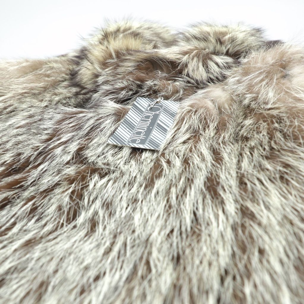 Cherminette 90年代 シルバーフォックス ファー ブルゾン ハーフコート